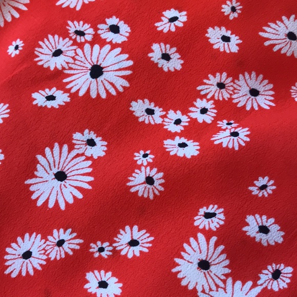 RIXO for Target Red Daisy Floral Swing Dress - Picture 9 of 13